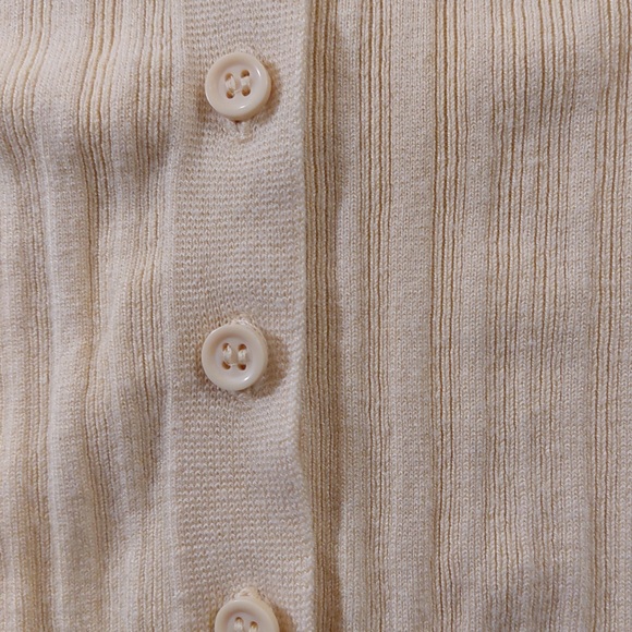 Garage Courtney Ribbed Cardigan Yellow - Picture 8 of 8